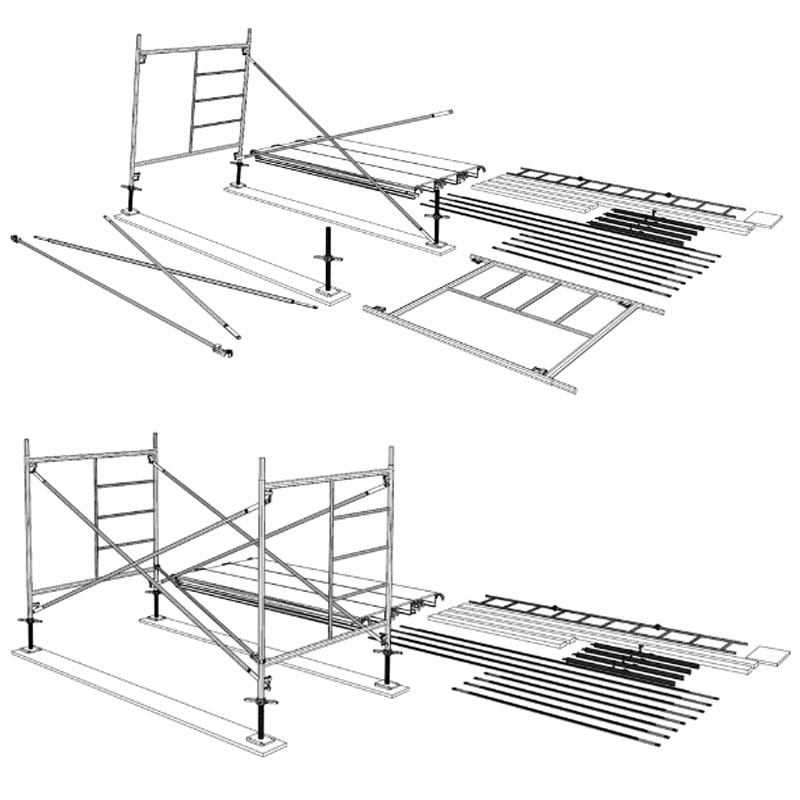 How To Set Up Frame Scaffolding